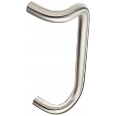 Rockwood - Door Pulls; Overall Length (Inch): 13 ; Finish/Coating: Satin Stainless Steel ; Grip Length: 4 (Inch); Projection: 3-1/2 (Inch) - Exact Industrial Supply