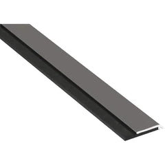 Yale - Sweeps & Seals; Finish/Coating: Clear Anodized Aluminum ; Material: 6063-T6 Aluminum Alloy and Temper Retainer ; Back Strip Brush Width (Inch): 1/8 ; Bristle Length (Inch): 0.4375 ; Bristle Material: Neoprene ; Overall Length (Inch): 48.00000 - Exact Industrial Supply