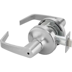 Yale - Lever Locksets; Door Thickness: 1-3/4 (Inch); Door Thickness: 1-3/4 ; Back Set: 2-3/4 (Inch); For Use With: Lavatory or Other Privacy Doors ; Finish/Coating: Oxidized Satin Dark Bronze (10B) ; Special Item Information: Privacy; Bedroom or Bath Loc - Exact Industrial Supply