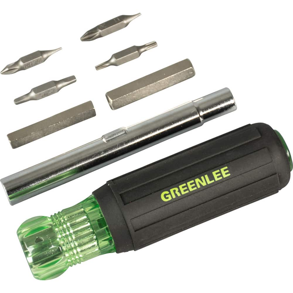 Greenlee - 11-in-1 Multi-Tool Bit Screwdriver - Exact Industrial Supply