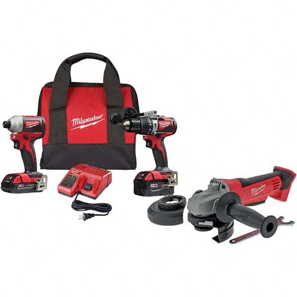 Milwaukee Tool - 18 Volt Cordless Tool Combination Kit - Caliber Tooling