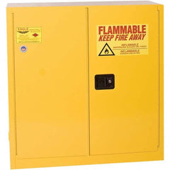 Eagle - Safety Cabinets Hazardous Chemical Type: Flammable and Combustible Liquids Color: Yellow - Caliber Tooling