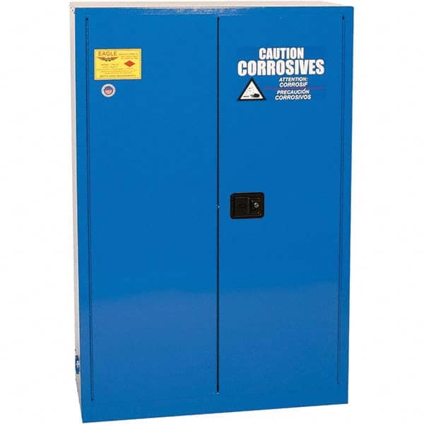 Eagle - Safety Cabinets Hazardous Chemical Type: Corrosive Chemicals Color: Royal Blue - Caliber Tooling