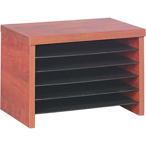 ALERA - Desktop File Organizers Type: Book Shelf Color: Cherry - Caliber Tooling