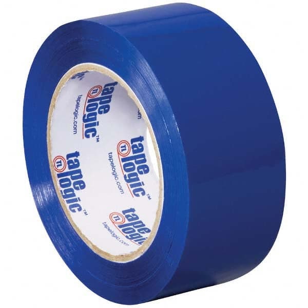 Tape Logic - Pack of (18) 110 Yd Rolls 2" Blue Box Sealing & Label Protection Tape - Caliber Tooling