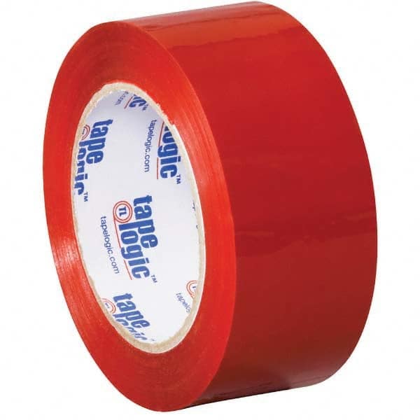 Tape Logic - Pack of (18) 110 Yd Rolls 2" Red Box Sealing & Label Protection Tape - Caliber Tooling