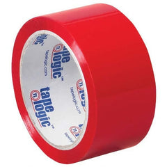 Tape Logic - Pack of (18) 55 Yd Rolls 2" Red Box Sealing & Label Protection Tape - Caliber Tooling