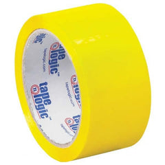 Tape Logic - Pack of (6) 55 Yd Rolls 2" Yellow Box Sealing & Label Protection Tape - Caliber Tooling