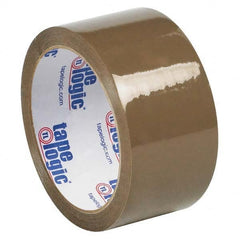 Tape Logic - Pack of (6), 2" x 55 Yd Rolls of Tan Box Sealing & Label Protection Tape - Caliber Tooling