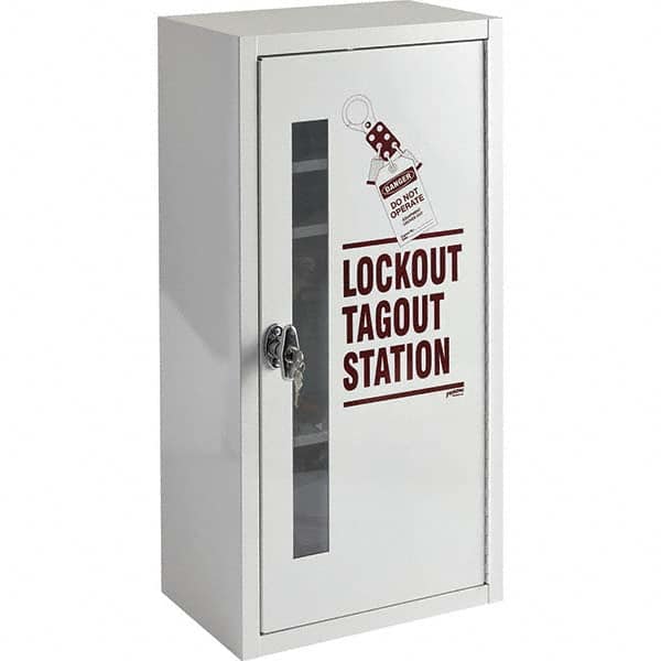 Brady - Empty Steel Lockout Device & Tag Station - Caliber Tooling