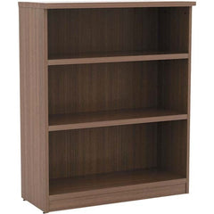 ALERA - Bookcases Height (Inch): 39-3/4 Color: Walnut - Caliber Tooling