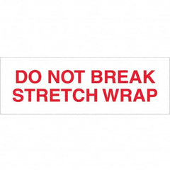 Tape Logic - Shipping & DOT Labels Message Type: Shipping Label Legend: Do Not Break Stretch Wrap - Caliber Tooling