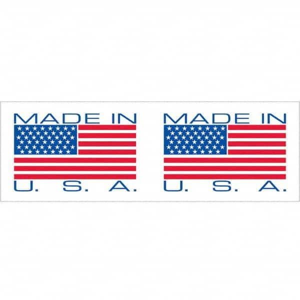 Tape Logic - Shipping & DOT Labels Message Type: Shipping Label Legend: Made In USA - Caliber Tooling