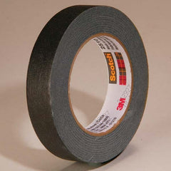 3M - 18mm Wide x 55 m x 5.6 mil Black Crepe Paper Masking Tape - Caliber Tooling