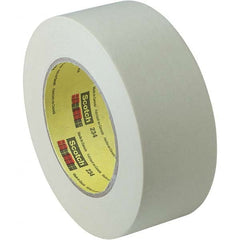 3M - 24mm Wide x 55 m x 5.9 mil Tan Crepe Paper Masking Tape - Caliber Tooling