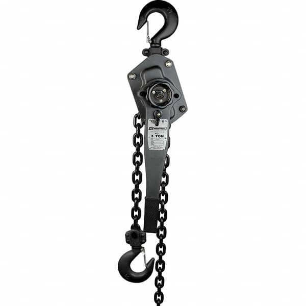 OZ Lifting Products - 6,000 Lb Capacity, 10' Lift Height, Chain Manual Lever Hoist - Caliber Tooling