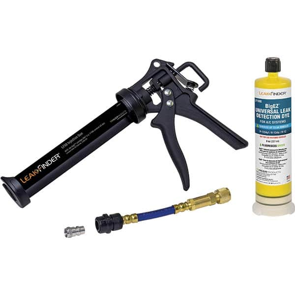 Leak Finder - Automotive Leak Detection Kits Type: A/C Dye Injection Kit Applications: A/C Systems - Caliber Tooling