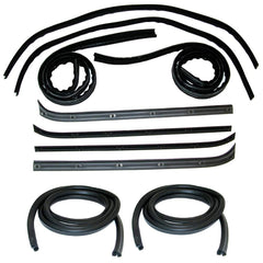 Fairchild Industries - Automotive Replacement Parts; Type: Belt Weatherstrip--Window Channel--Door Seal Kit ; Application: 1973-1979 Ford F-Series, Full Size Pickup Belt, Channel, Seal Kit replaces OEM# D3TZ1021546A; D8TZ1021536A; D7TZ1021453A; D7TZ10214 - Exact Industrial Supply
