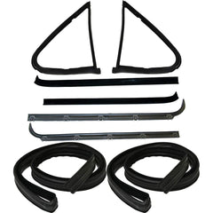 Fairchild Industries - Automotive Replacement Parts; Type: 8 pc Belt Weatherstrip; Vent Window Seal; Window Channel Kit ; Application: 1980-1986 Ford Bronco/Fullsize Truck 8 pc Belt Weatherstrip, Door Seal, Vent Window Seal,Window Channel Kit replaces OE - Exact Industrial Supply