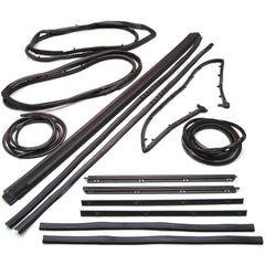 Fairchild Industries - Automotive Replacement Parts; Type: Weatherstrip Kit ; Application: 1987-1995 Jeep Wrangler Weatherstrip Kit replaces OEM# J5457057; J8134851; J5459645; J5459644; J5762385; J5762384; 55176223; 55176222; 55009742; 55175778; 55134655 - Exact Industrial Supply