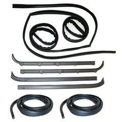Fairchild Industries - Automotive Replacement Parts; Type: Belt Weatherstrip- Window Channel- Door Seal Kit ; Application: 1980-1986 Ford F-Series, Full Size Pickup Belt, Channel, Seal Kit replaces OEM# E9TZ1521536A; F0TZ1521536A; F5TZ1521536A; E0TZ10214 - Exact Industrial Supply