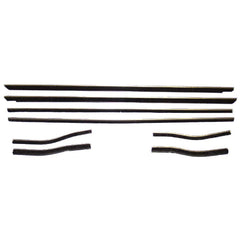 Fairchild Industries - Automotive Replacement Parts; Type: Belt Weatherstrip Kit ; Application: 1964-1966 Ford Mustang Belt Weatherstrip Kit replaces OEM# C5ZZ 6521456B; C5ZZ 6521456B; C5ZZ 6521453B; C5ZZ 6521452B; C2OZ 6229733A; C2OZ 6229732A; C5ZZ 6529 - Exact Industrial Supply