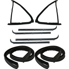 Fairchild Industries - Automotive Replacement Parts; Type: 8 pc Belt Weatherstrip; Vent Window Seal; Window Channel Kit ; Application: 1987-1991 Ford Bronco/Fullsize Truck 8 pc Belt Weatherstrip, Door Seal, Vent Window Seal,Window Channel Kit replaces OE - Exact Industrial Supply