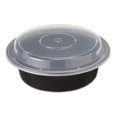 Pactiv - Food Containers; Type: Takeout Container ; Shape: Round ; Volume Range: Smaller than 64 oz. ; Height (Decimal Inch): 2.000000 ; Diameter/Width (Decimal Inch): 6.0000 ; Length (Decimal Inch): 6.0000 - Exact Industrial Supply