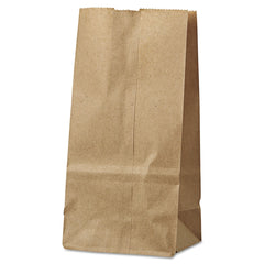 GEN - Paper Bags; Type: Grocery Bag ; Color: Kraft ; Size: 4-5/16 x 2-7/16 x 7-7/8 ; Material: Paper - Exact Industrial Supply