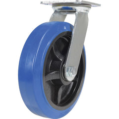 Vestil - Standard Casters; Mount: With Holes ; Style: Swivel ; Wheel Diameter: 8 (Inch); Wheel Width: 2 (Inch); Overall Height (Inch): 9-1/2 ; Load Capacity (Lb.): 770.000 - Exact Industrial Supply