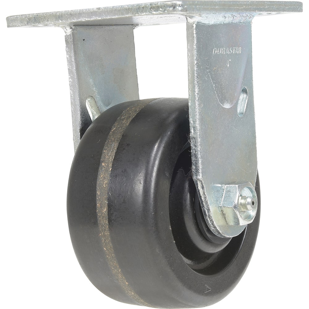 Vestil - Standard Casters; Mount: With Holes ; Style: Rigid ; Wheel Diameter: 4 (Inch); Wheel Width: 2 (Inch); Overall Height (Inch): 5-1/2 ; Load Capacity (Lb.): 800.000 - Exact Industrial Supply