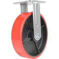 Vestil - Standard Casters; Mount: With Holes ; Style: Rigid ; Wheel Diameter: 8 (Inch); Wheel Width: 2 (Inch); Overall Height (Inch): 9-1/2 ; Load Capacity (Lb.): 1474.000