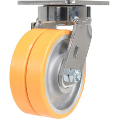 Vestil - Standard Casters; Mount: With Holes ; Style: Swivel ; Wheel Diameter: 5 (Inch); Wheel Width: 2 (Inch); Overall Height (Inch): 6-1/2 ; Load Capacity (Lb.): 1200.000 - Exact Industrial Supply