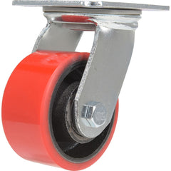 Vestil - Standard Casters; Mount: With Holes ; Style: Swivel ; Wheel Diameter: 4 (Inch); Wheel Width: 2 (Inch); Overall Height (Inch): 5-1/2 ; Load Capacity (Lb.): 792.000 - Exact Industrial Supply