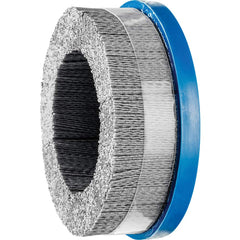 PFERD - Disc Brushes; Outside Diameter (Inch): 6 ; Grit: 120 ; Abrasive Material: Silicon Carbide ; Brush Type: Crimped ; Connector Type: Arbor ; Arbor Hole Size (Inch): 7/8 - Exact Industrial Supply