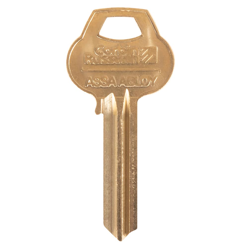 Corbin Russwin - Key Blanks; Type: Corbin ; Material: Brass - Exact Industrial Supply