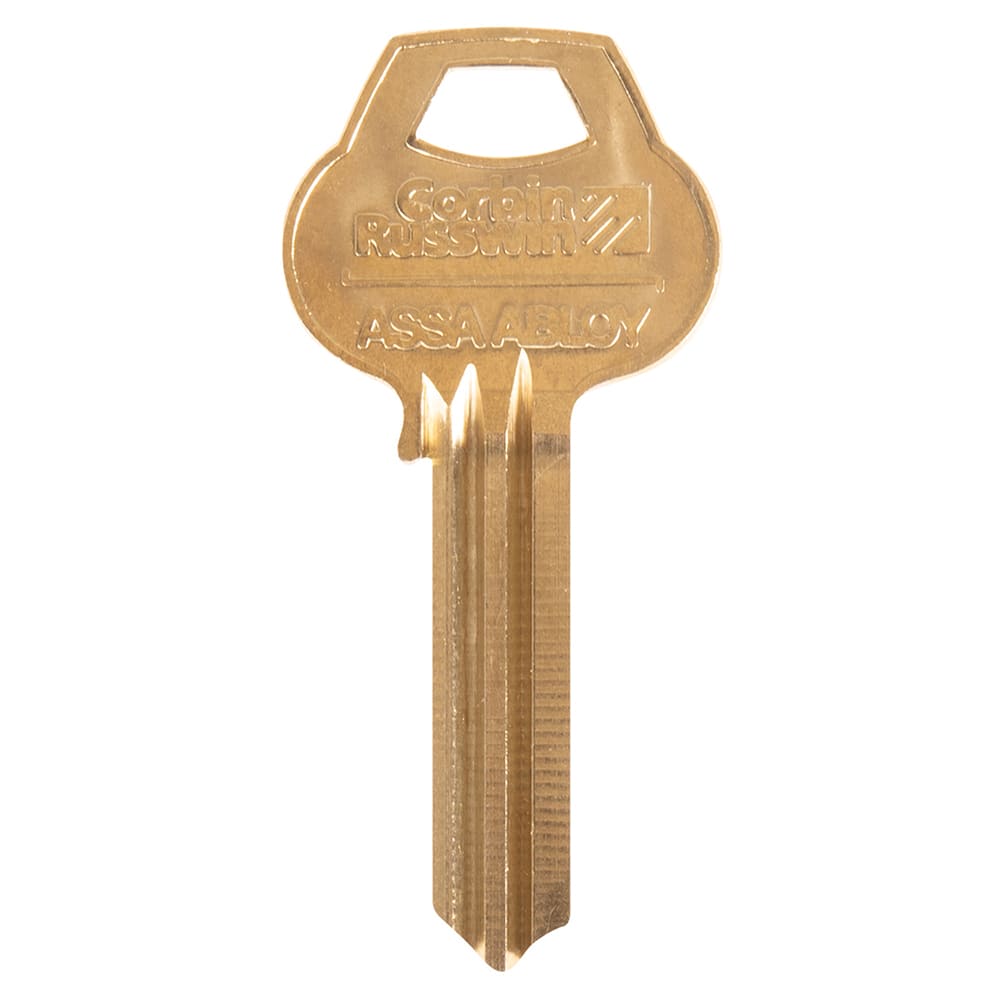 Corbin Russwin - Key Blanks; Type: Corbin ; Material: Brass - Exact Industrial Supply