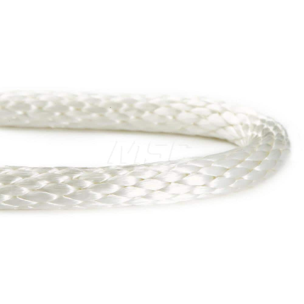 Rope; Rope Construction: 3 Strand Twisted; Material: Nylon; Work Load Limit: 50 lb; Color: White; Maximum Temperature (F) ( - 0 Decimals): 295; Breaking Strength: 3960; Application: General Purpose; Rope Strand Count: 3; Package Type: Reel; Head/Holder Di