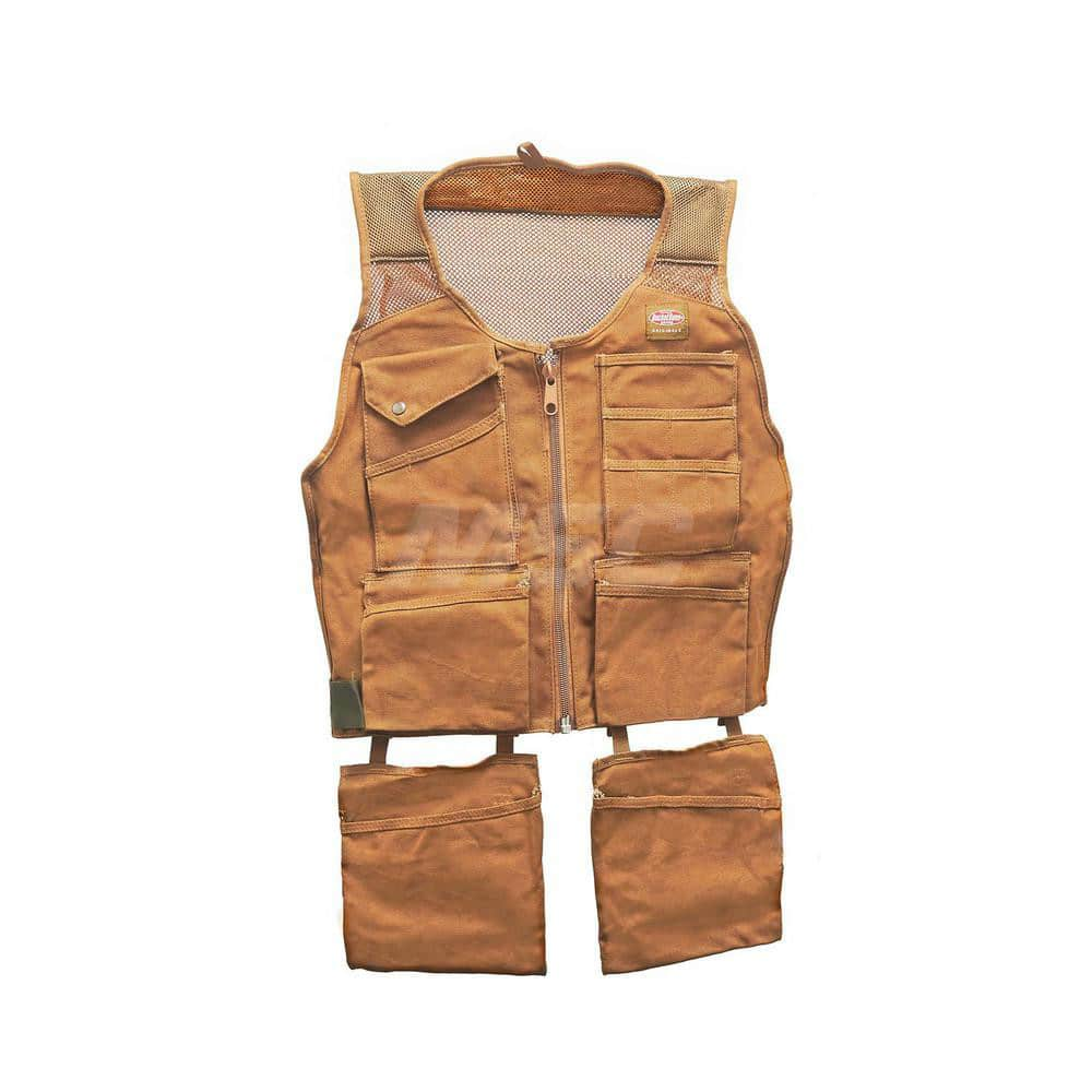 Tool Aprons & Tool Belts; Tool Type: Apparel; Minimum Waist Size: 29; Maximum Waist Size: 36; Material: Canvas; Number of Pockets: 14.000; Color: Brown; Minimum Order Quantity: Canvas; Tool Style: Apparel; Minimum Waist Size: 29