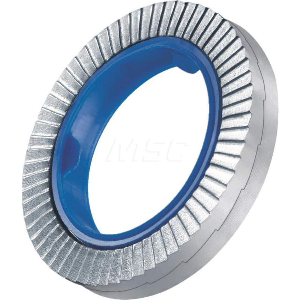 Wedge Lock Washers; Thread Size: 16mm; Material: Steel; Inside Diameter: 17; Outside Diameter: 25.4; Finish: Zinc Plated