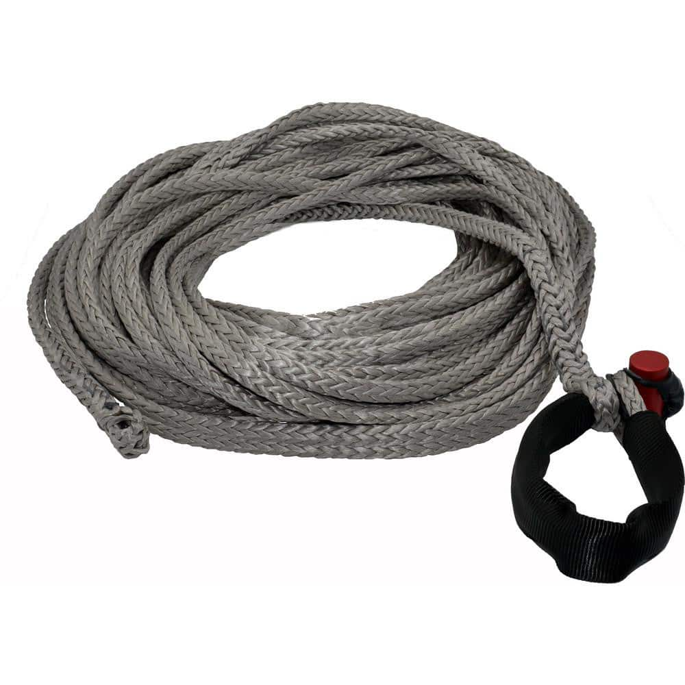 6,600 Lb 2,400″ Long x 3/8″ High Automotive Winch Strap Loop & Eye, For Use with Winches & Shackles