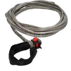 2,833 Lb 300″ Long x 1/4″ High Automotive Winch Strap Loop & Eye, For Use with Winch Ropes