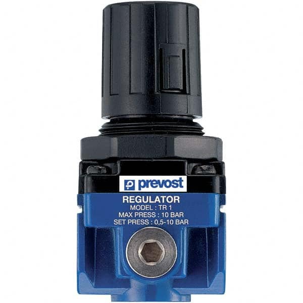 Prevost - Filter, Regulator & Lubricator (FRL) Units Configuration: 1 Pc. Regulator Body Type: Standard - Caliber Tooling