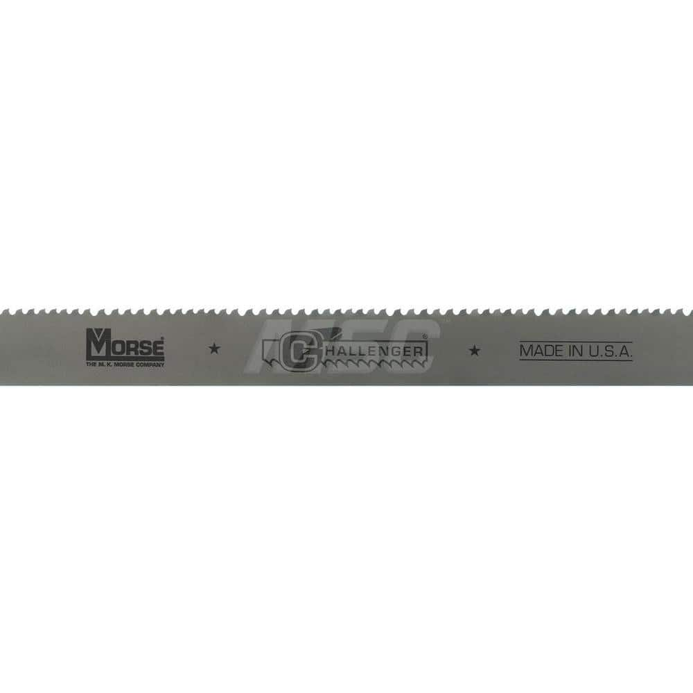 Welded Bandsaw Blade: 9' Long, 1″ Wide, 0.035″ Thick, 8 to 11 TPI Bi-Metal, Toothed Edge