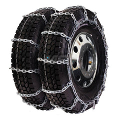 Tire Chains; For Use With: 225/75R17.5; 225/60R19; 265/75R15; 9.5R16.5; 225/70R17.5; 245/75R16; 7.5R16; 265/70R15; 215/80R17; 235/85R16; 7R17; Axle Type: Dual Axle