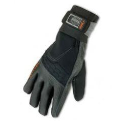 9012 M BLK GLOVES W/ WRIST SUPPORT - Caliber Tooling