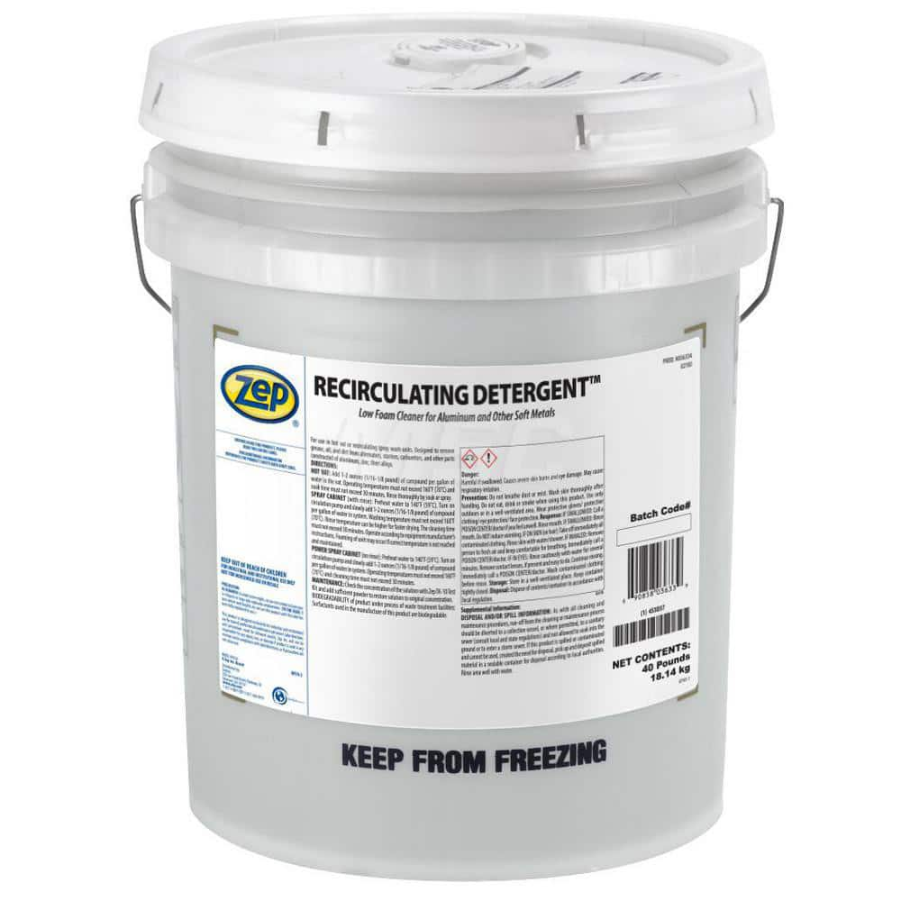 Recirculating Detergent Low-Foam Cleaner for Aluminum and Other Soft Metals