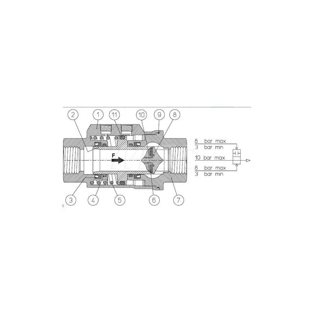 Ball Valve Fittings, Handles & O-Ring Kits; Type: Seal Kit; For Use With: 4202 40 49 20 & 4203 40 50 20 Axial Valves; For Use With: 4202 40 49 20 & 4203 40 50 20 Axial Valves; For Use With: 4202 40 49 20 & 4203 40 50 20 Axial Valves