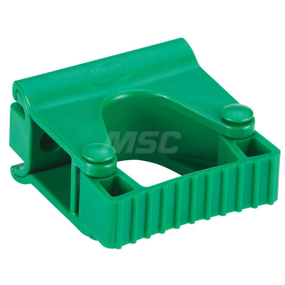 Mop & Broom Wall Hooks; Type: Wall Bracket; Number Of Holders: 1.000; Maximum Load Capacity: 6.61; Material: Polypropylene; TPE Rubber; Polyamide; Color: Green; Width (Inch): 3.43