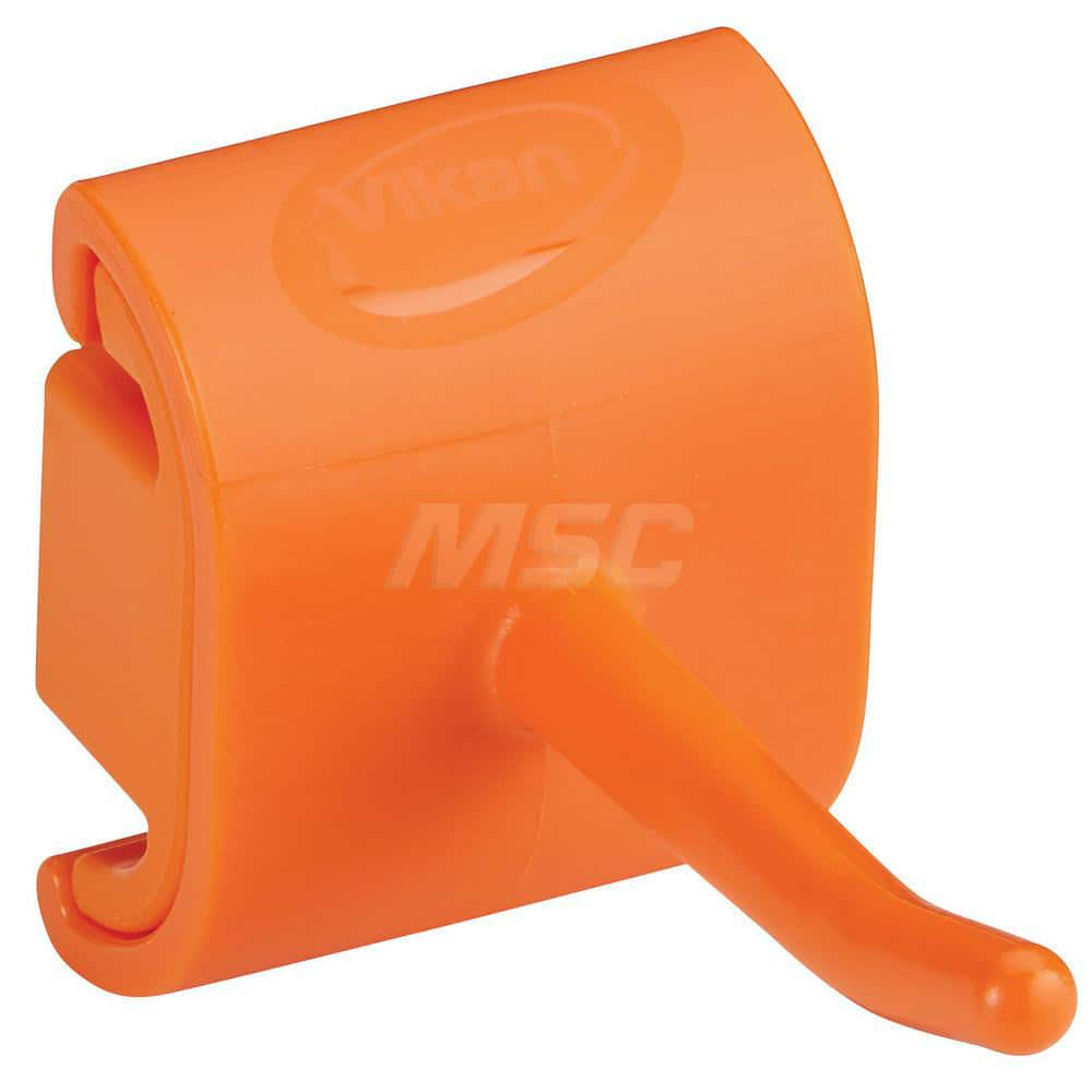 Mop & Broom Wall Hooks; Type: Wall Bracket; Number Of Holders: 1.000; Maximum Load Capacity: 6.61; Material: Polypropylene; Polyamide; Color: Orange; Width (Inch): 3.07